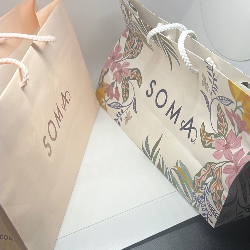 SOMA Floral and Cream Women's Bags